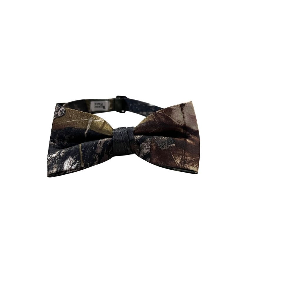 Tuxedo Park Camouflage Bow Tie Pre-Tied Adjustable OSFM Adult Used - Picture 2 of 8